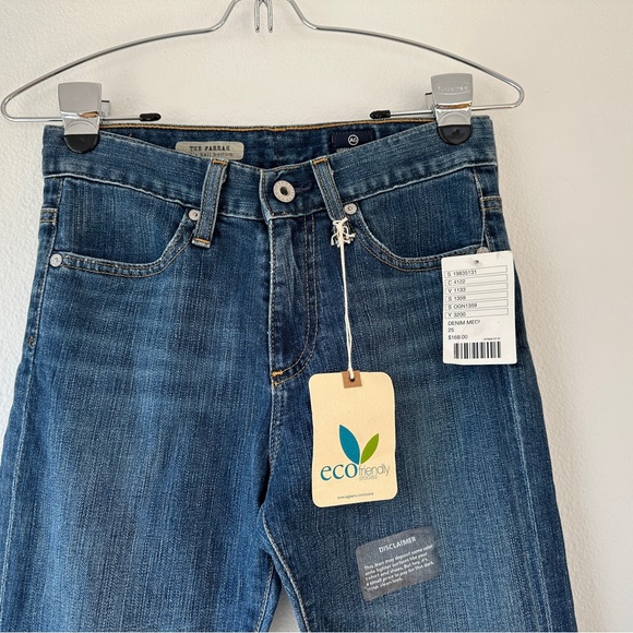 AG Adriano Goldschmied Anthropologie The Farrah 70’s Bell Bottom Jeans Sz 25 - Picture 5 of 10